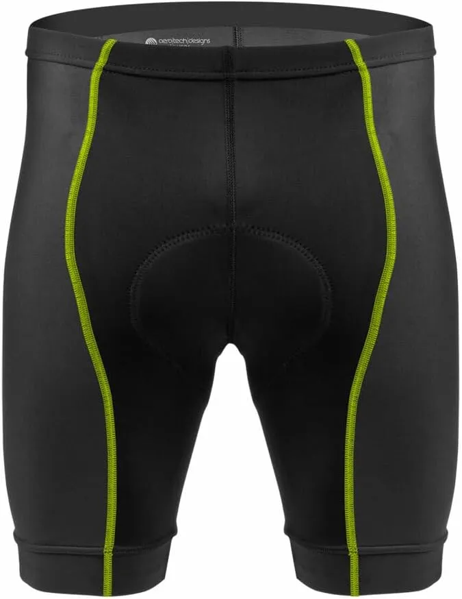 | Men's Elite Padded Cycling Shorts | Long Distance Performance | Made in USA