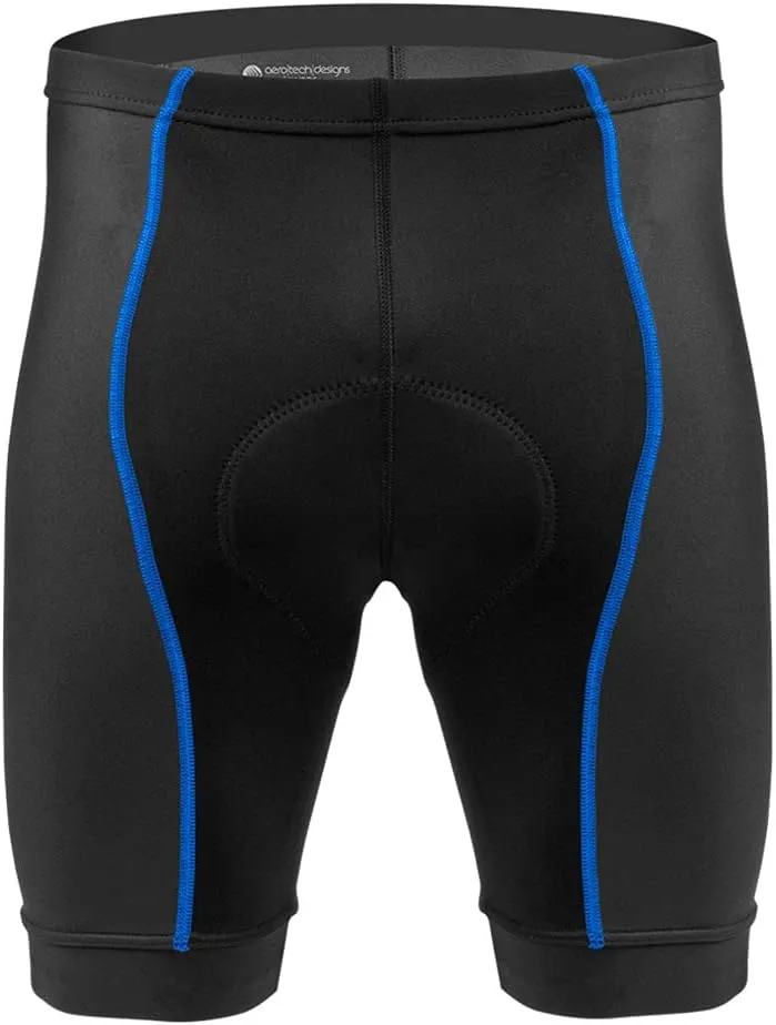 | Men's Elite Padded Cycling Shorts | Long Distance Performance | Made in USA