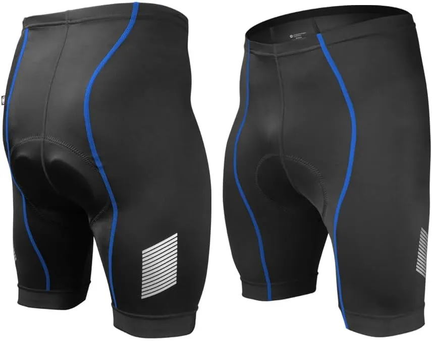 | Men's Elite Padded Cycling Shorts | Long Distance Performance | Made in USA