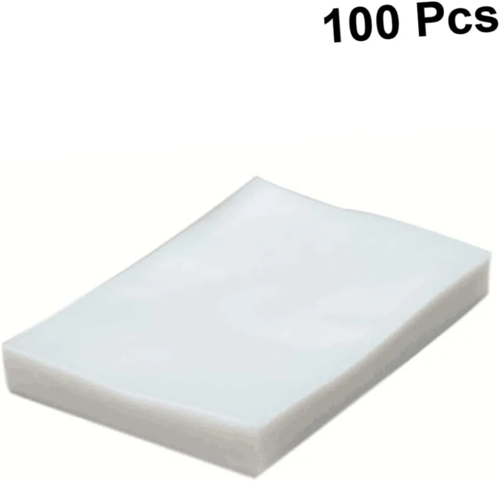 100pcs Dry Storage Bag Package Bags Baggies Packaging Bags Vacuum Bags for Food Vacuum Sealer Bags