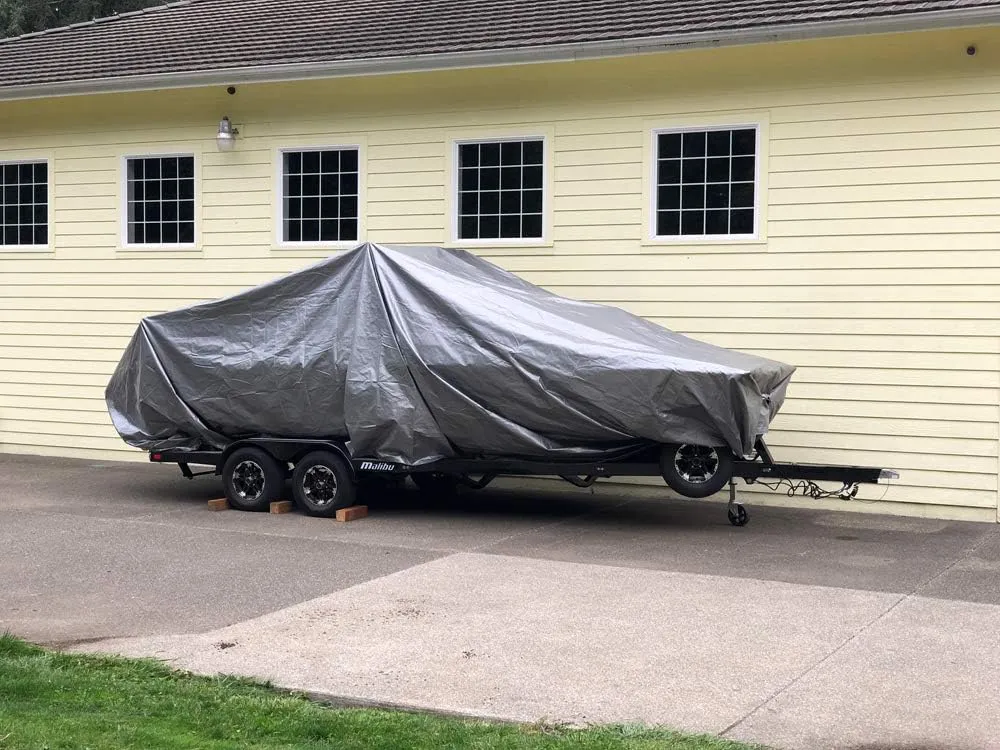 10x15 Multi-Purpose Silver/Brown Heavy Duty DRY TOP Poly Tarp (10'x15')
