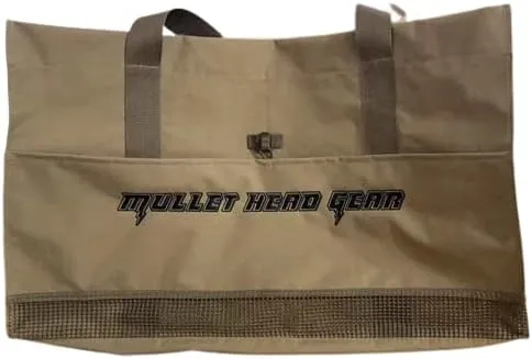12 Slot Heavy Duty Canvas Duck Decoy Bag with Water Drainage System