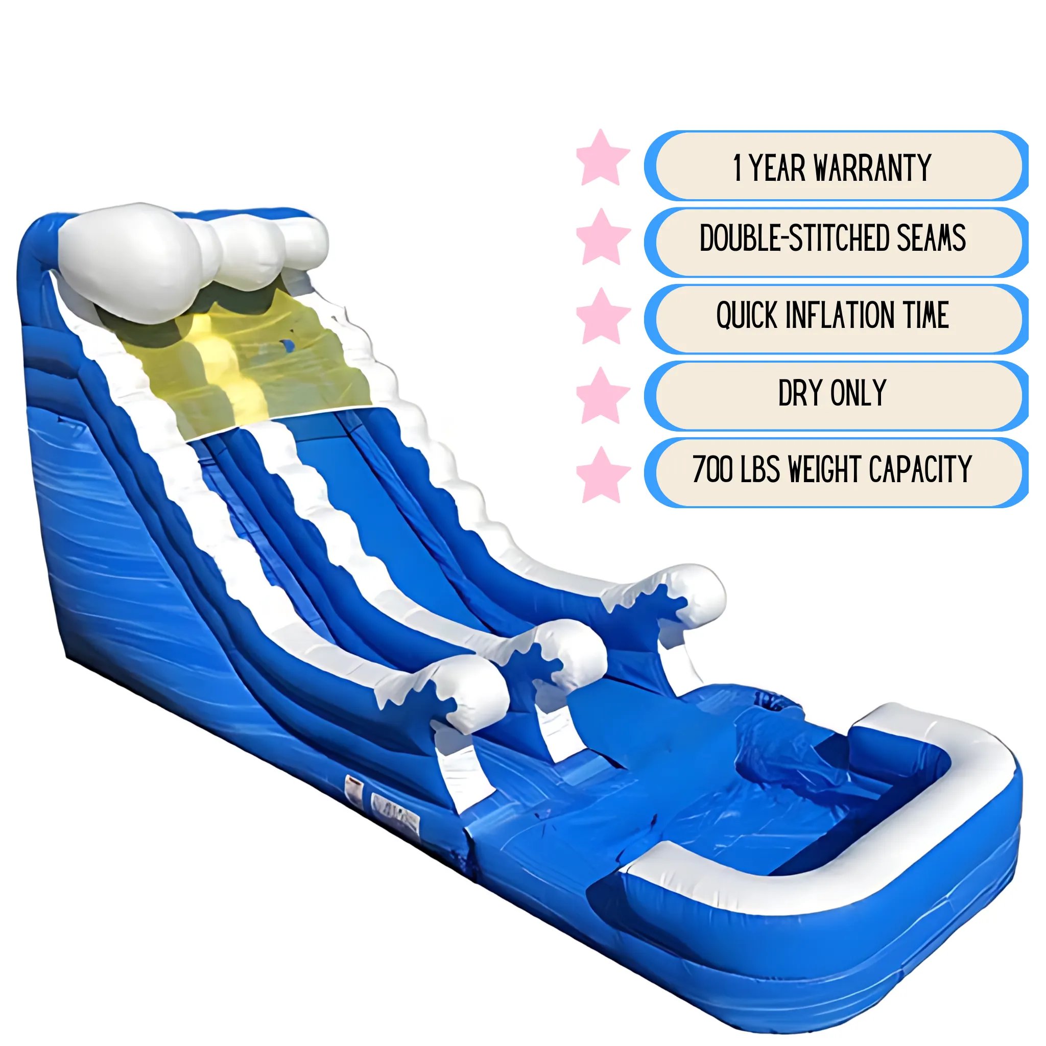 14' Ocean Wet & Dry Slide