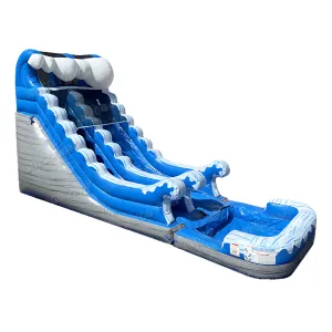16' Ocean Wave Wet & Dry Slide