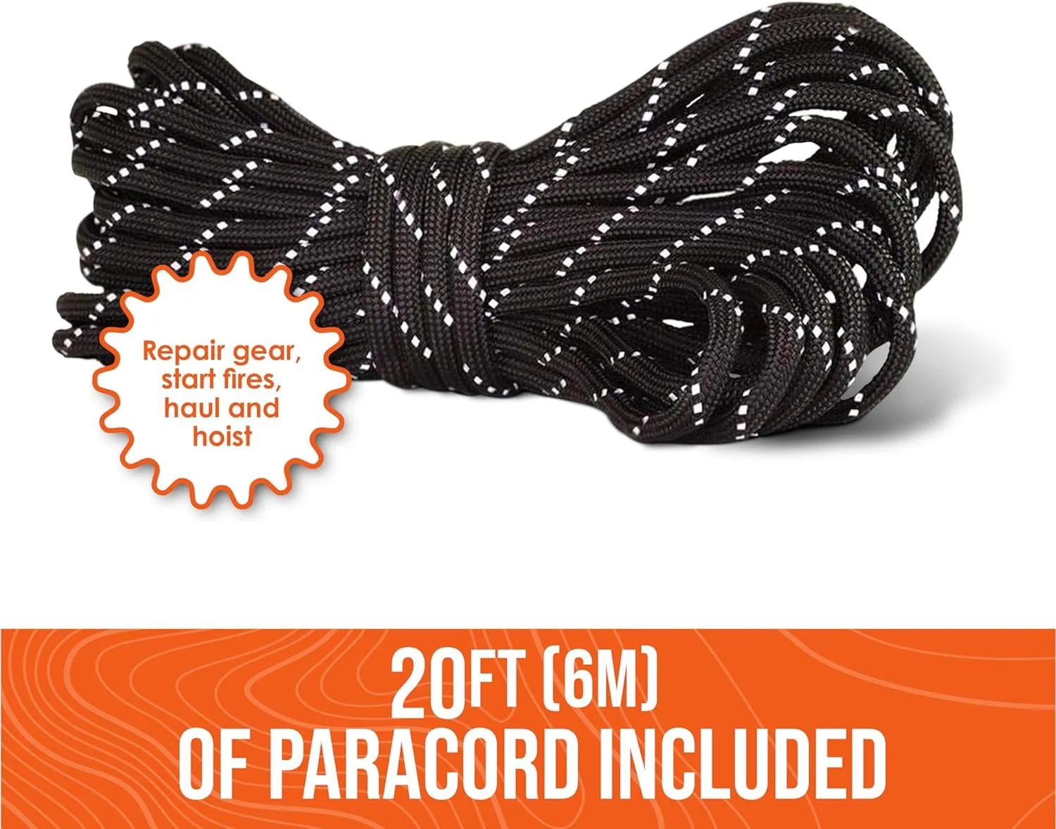 2-Person Mylar Emergency Shelter Tube Tent with Paracord
