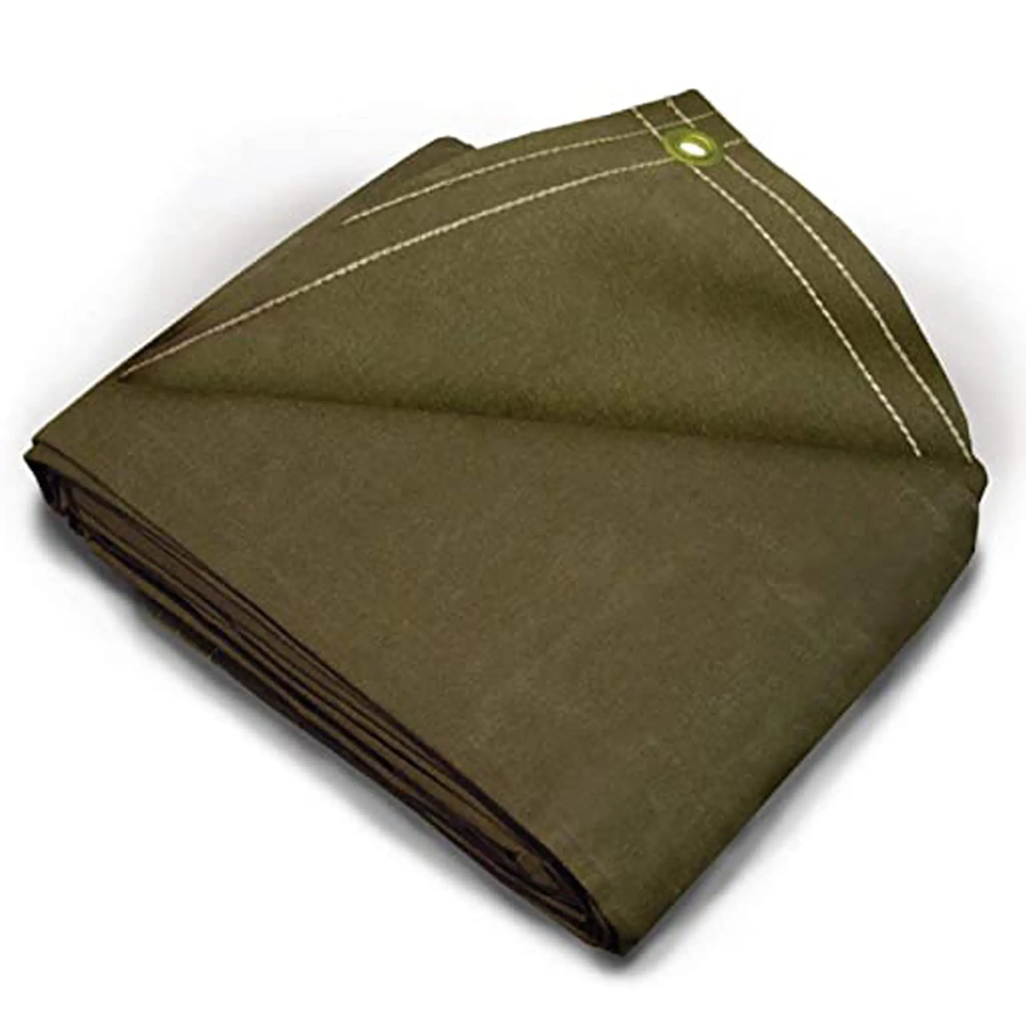 20x20 All-inclusive Olive for Automotive Global express Brass MIL Duty Tarps Resistant, Ideal Heavy Reinforced Tear Construction, Now Commercial Color | Trucking, Edges, 20 – Tarp | Grommets Grade, Canvas ft Manufacturing,