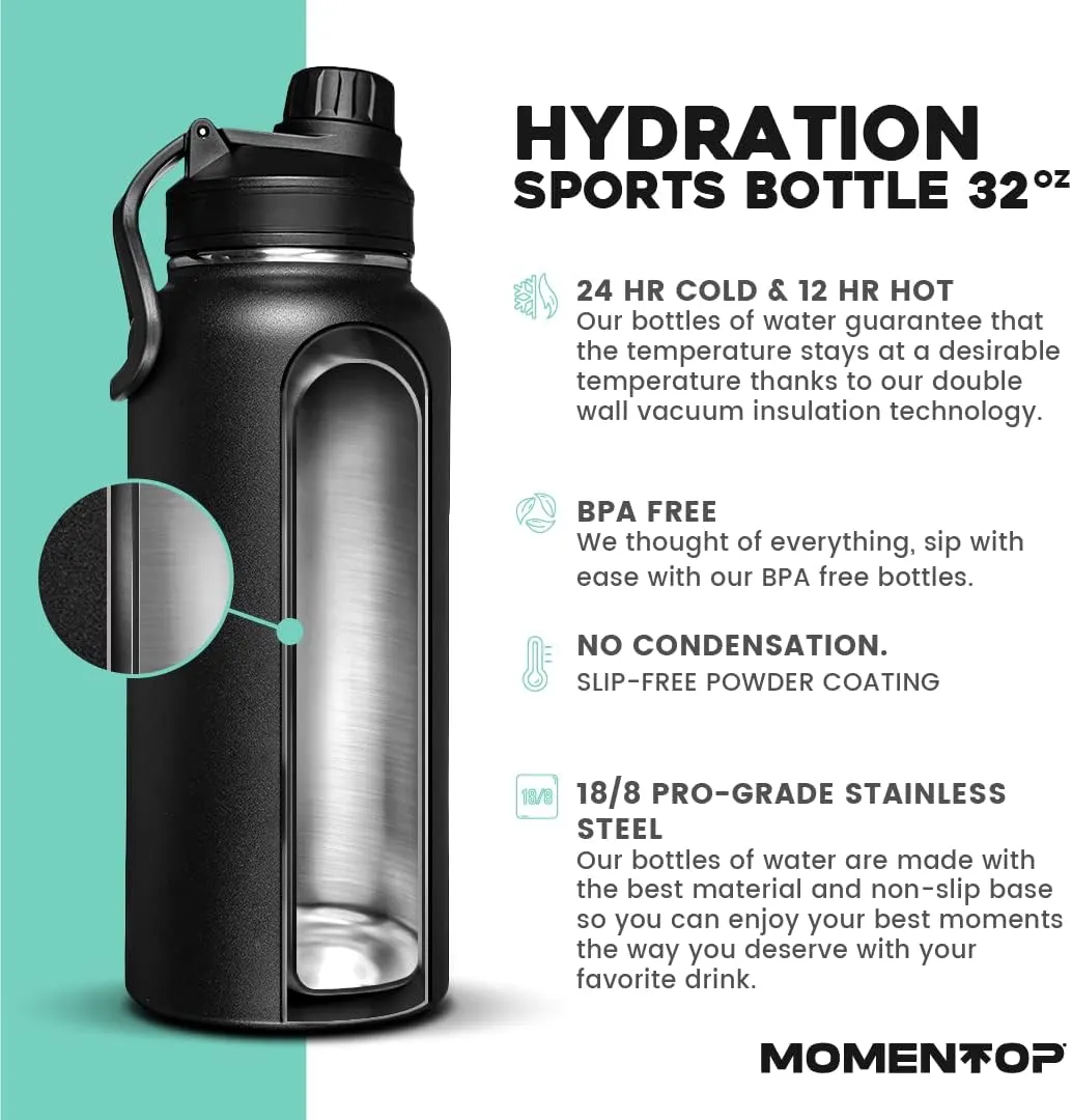 22oz SPORT BOTTLE MOMENTOP™| SNOW WHITE