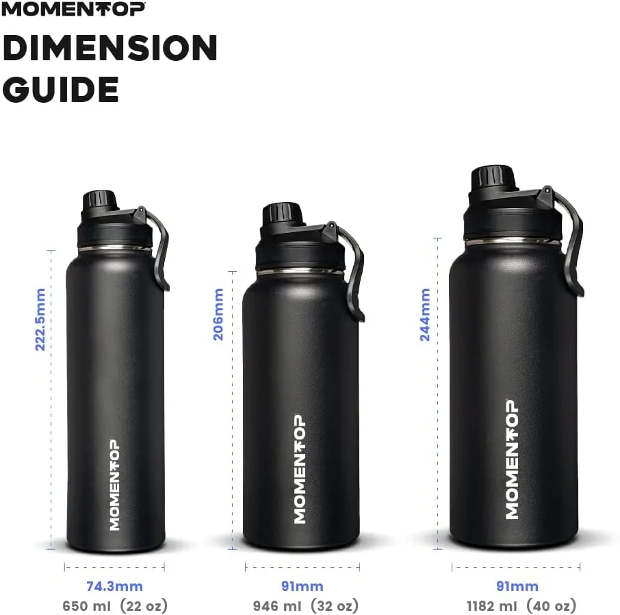 22oz SPORT BOTTLE MOMENTOP™| SNOW WHITE