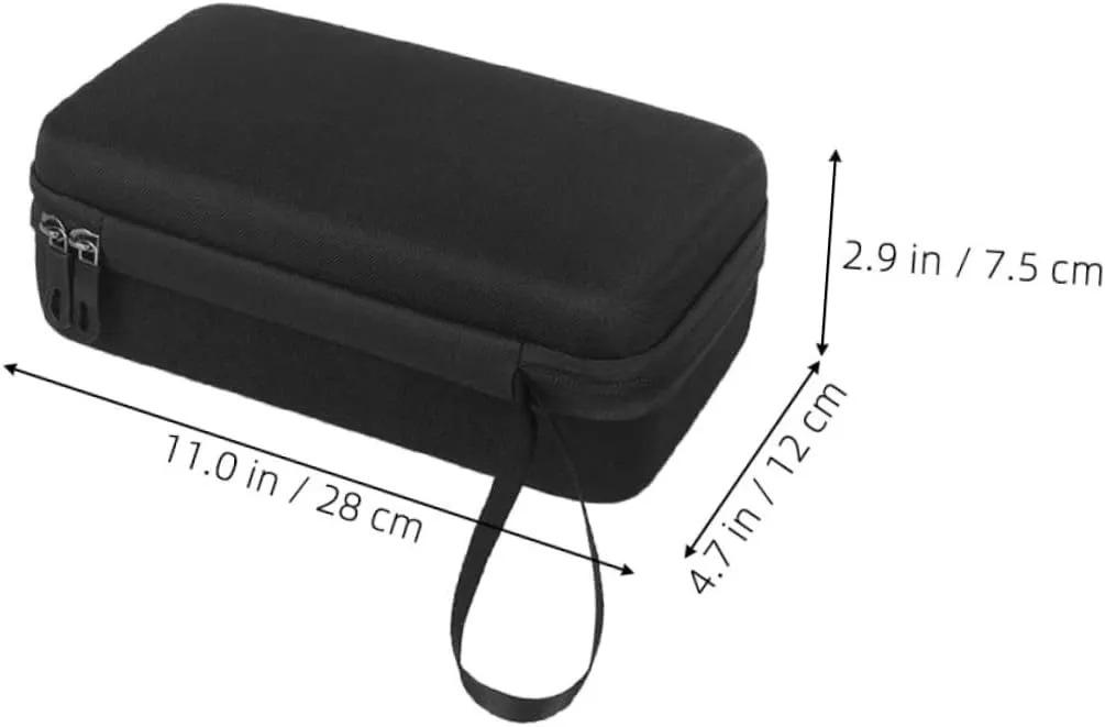 2sets 2pcs Bike Charger Organizer Bag Durable Hard Shell Storage Pouch for Electric Vehicle Charging Cables Accessories Convenient Hanging Design for Bicycles Scooters 2pcs*2