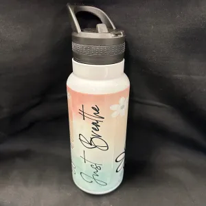 32 oz Water Bottle - Just Breathe