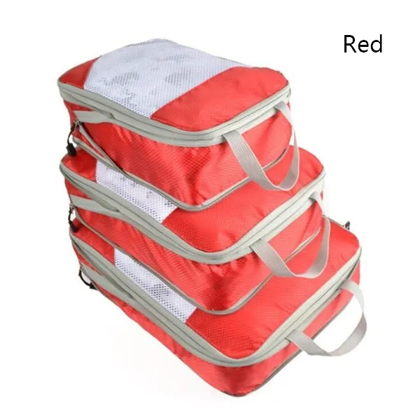 3Pcs Compression Packing Travel Luggage Storage Bags