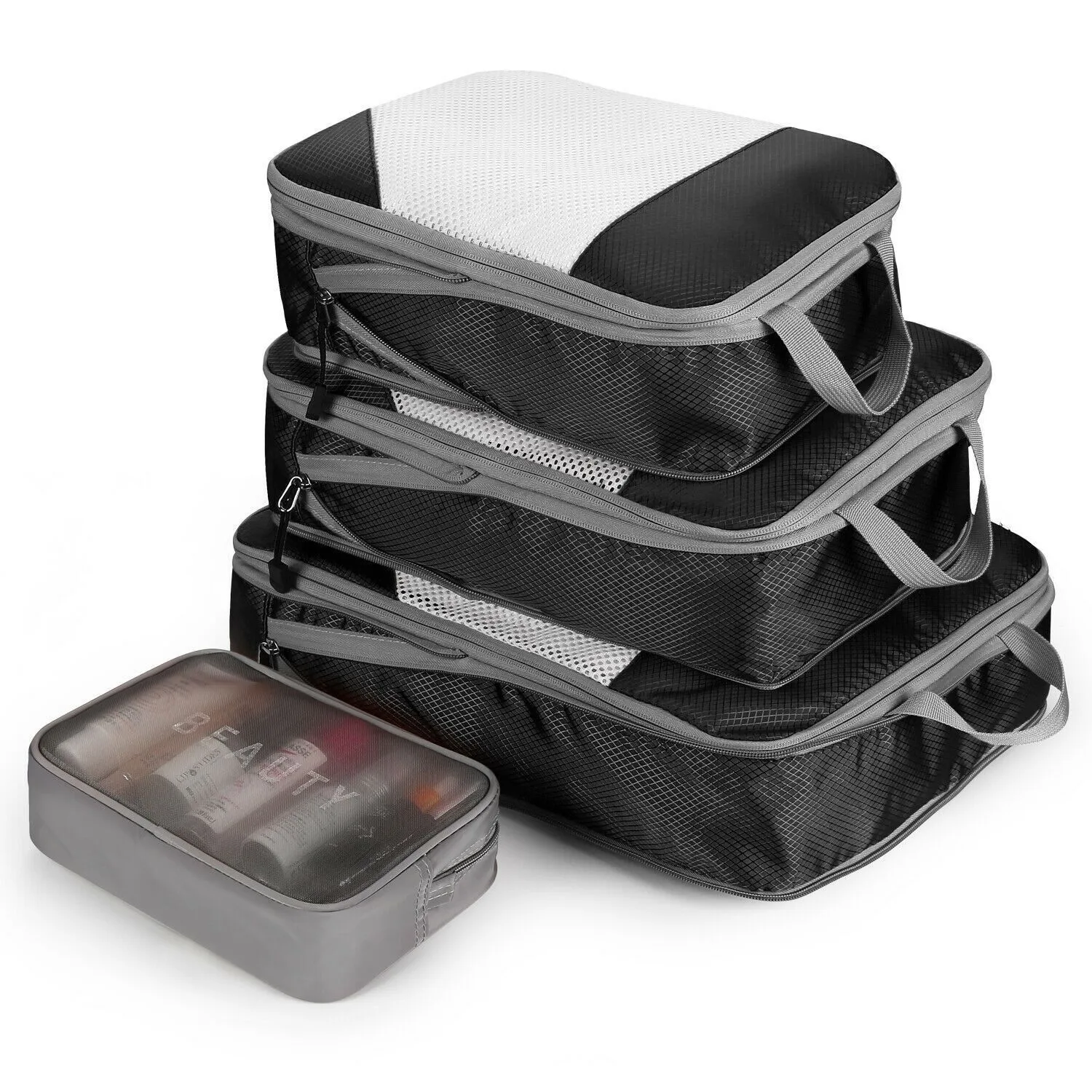 4-Pack: Travel Suitcase Storage Bag Set