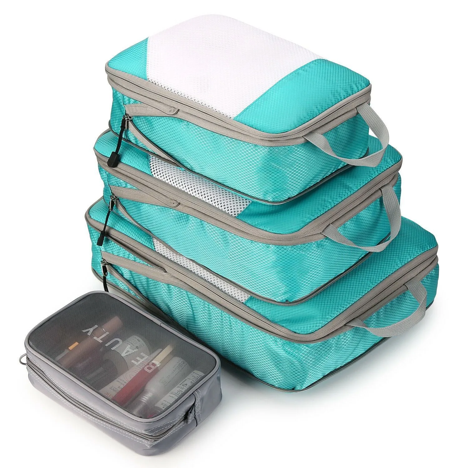 4-Pack: Travel Suitcase Storage Bag Set