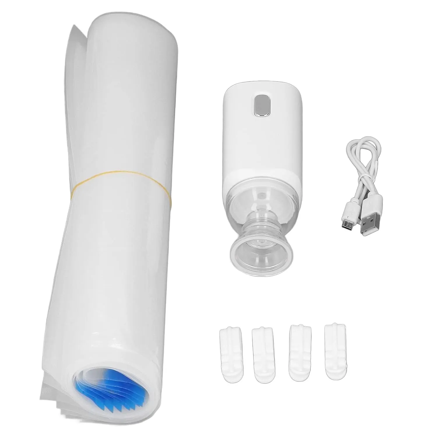 5V Vacuum Compression Bag Electric Pump with 10 Bags 4 Clips Vacuum Air Pump for 3D Printing