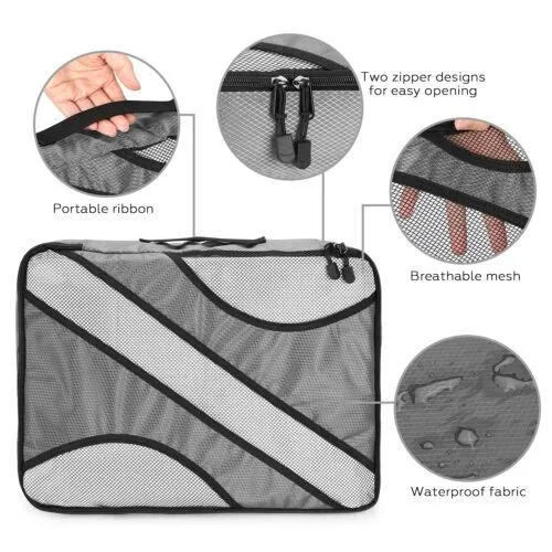 6-Pack: Travel Suitcase Storage Bag Set
