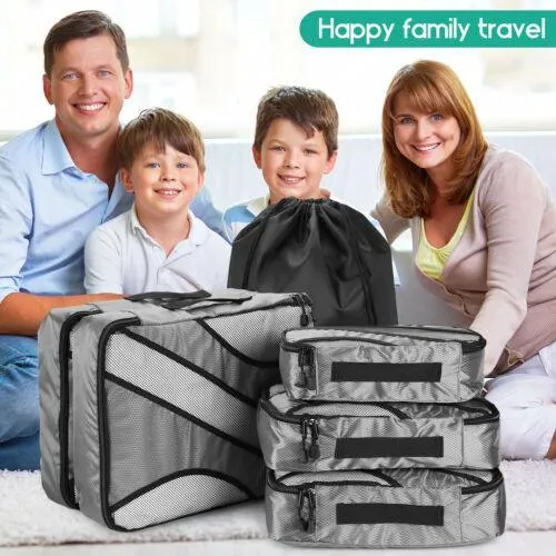 6-Pack: Travel Suitcase Storage Bag Set