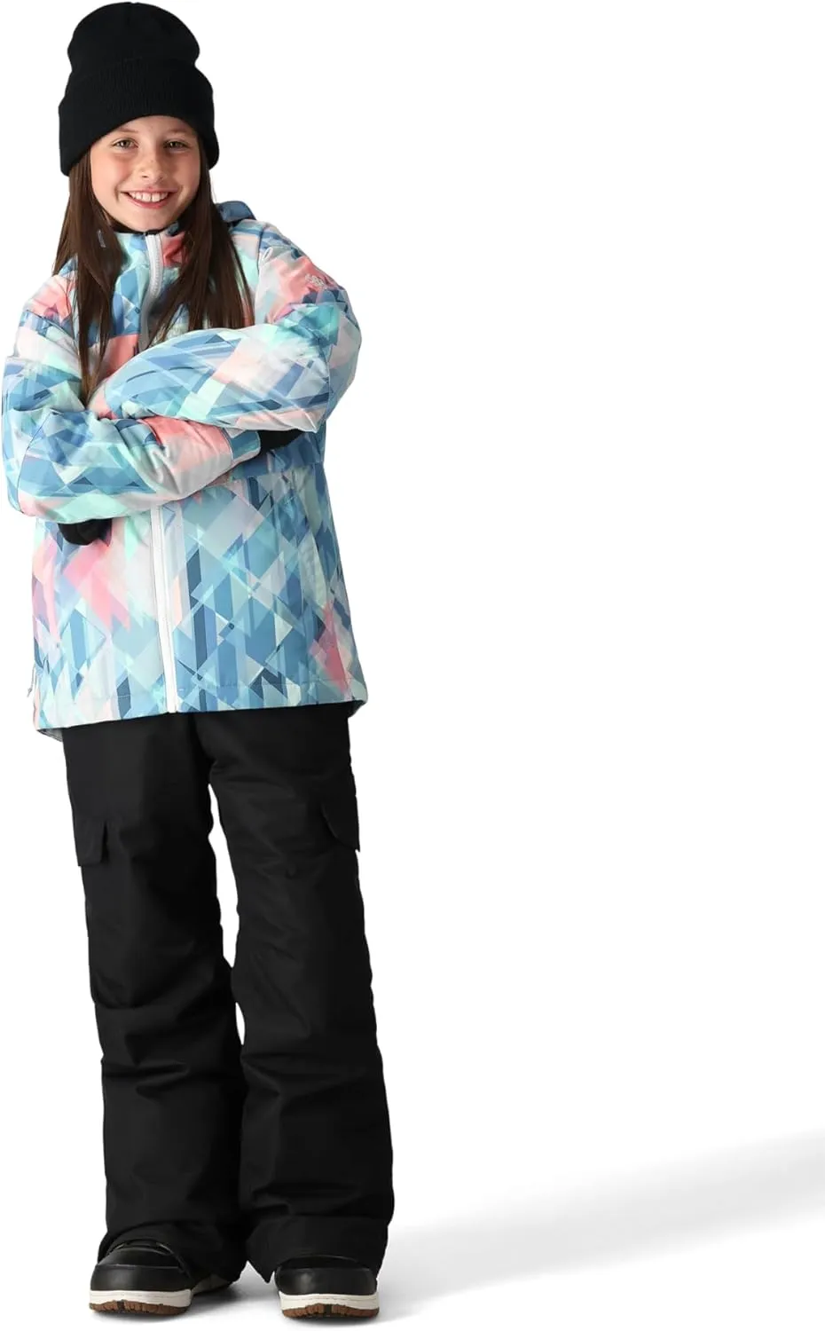 686 Girl's Athena Jacket - Insulated Coat with 2-Layer Fabric Design, Modern Fit and Taped Seams - Water & Weather Resistant