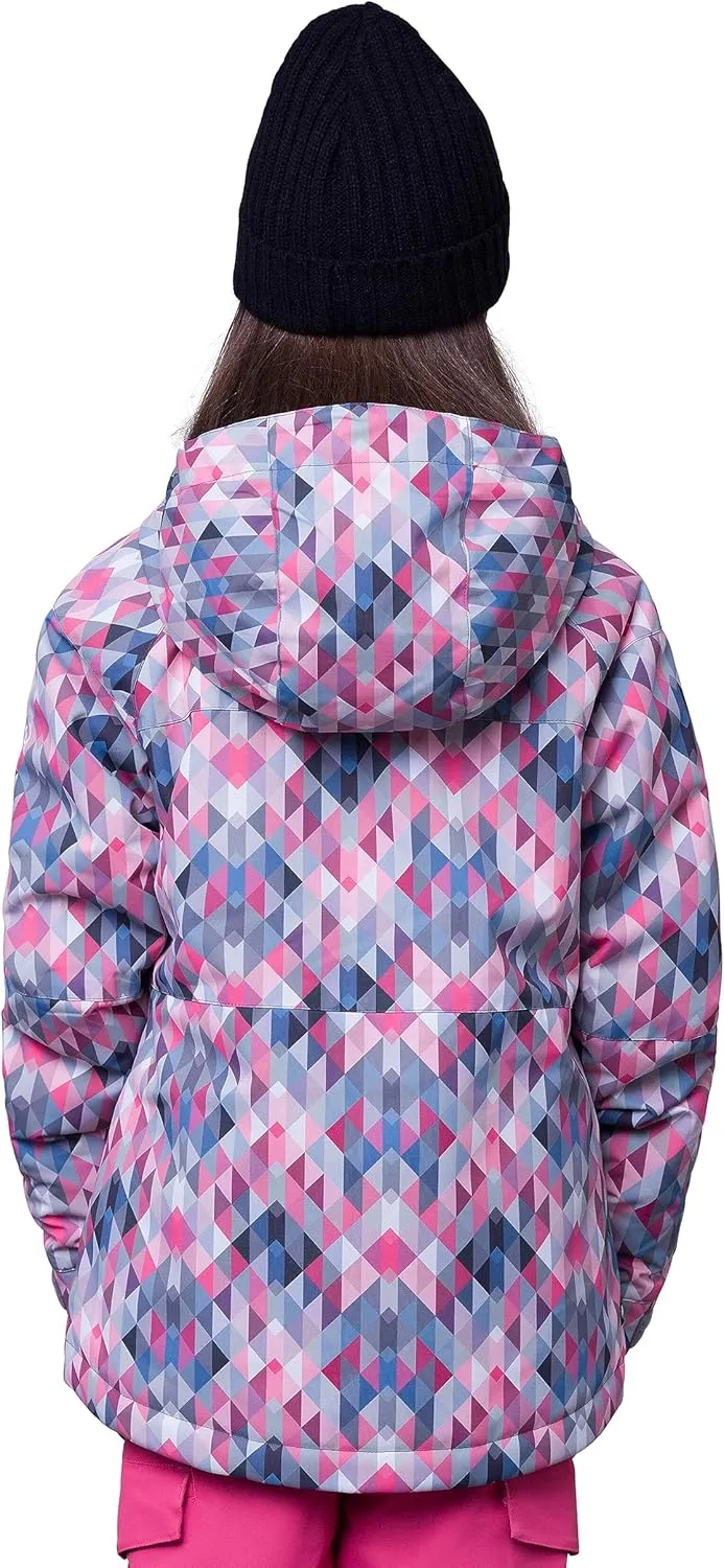 686 Girl's Athena Jacket - Insulated Coat with 2-Layer Fabric Design, Modern Fit and Taped Seams - Water & Weather Resistant