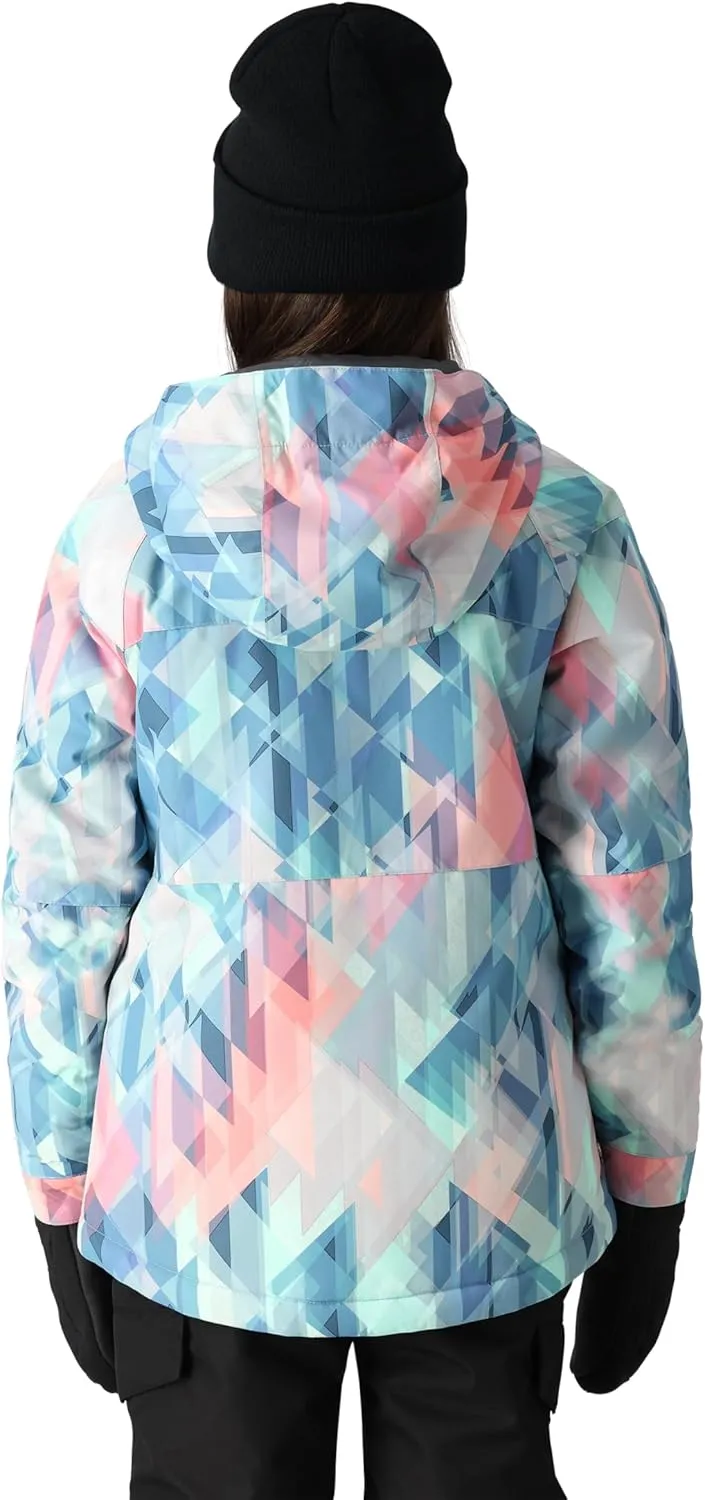 686 Girl's Athena Jacket - Insulated Coat with 2-Layer Fabric Design, Modern Fit and Taped Seams - Water & Weather Resistant