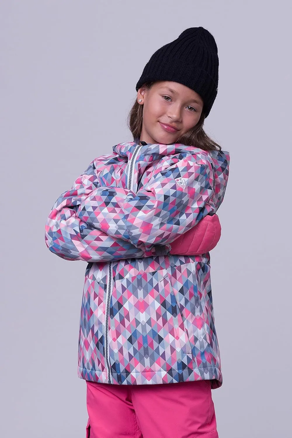 686 Girl's Athena Jacket - Insulated Coat with 2-Layer Fabric Design, Modern Fit and Taped Seams - Water & Weather Resistant