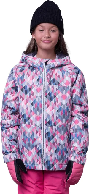 686 Girl's Athena Jacket - Insulated Coat with 2-Layer Fabric Design, Modern Fit and Taped Seams - Water & Weather Resistant