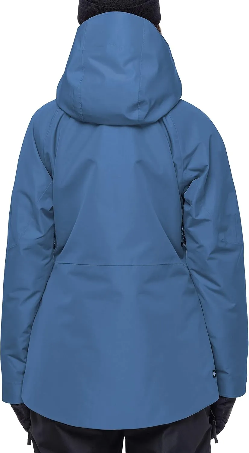 686 Women's Hydra Insulated Jacket - Mechanical Stretch Thermal Clothing - Water & Weather Resistant