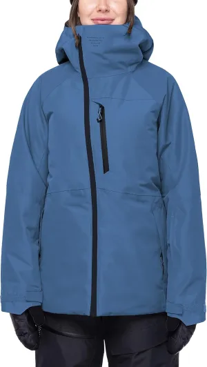 686 Women's Hydra Insulated Jacket - Mechanical Stretch Thermal Clothing - Water & Weather Resistant