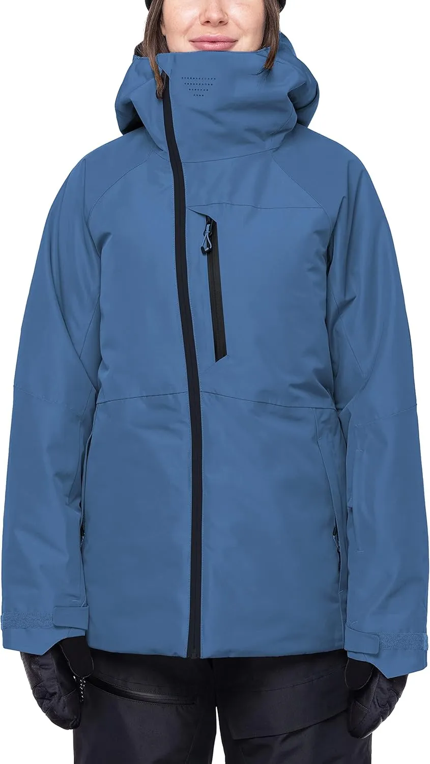 686 Women's Hydra Insulated Jacket - Mechanical Stretch Thermal Clothing - Water & Weather Resistant