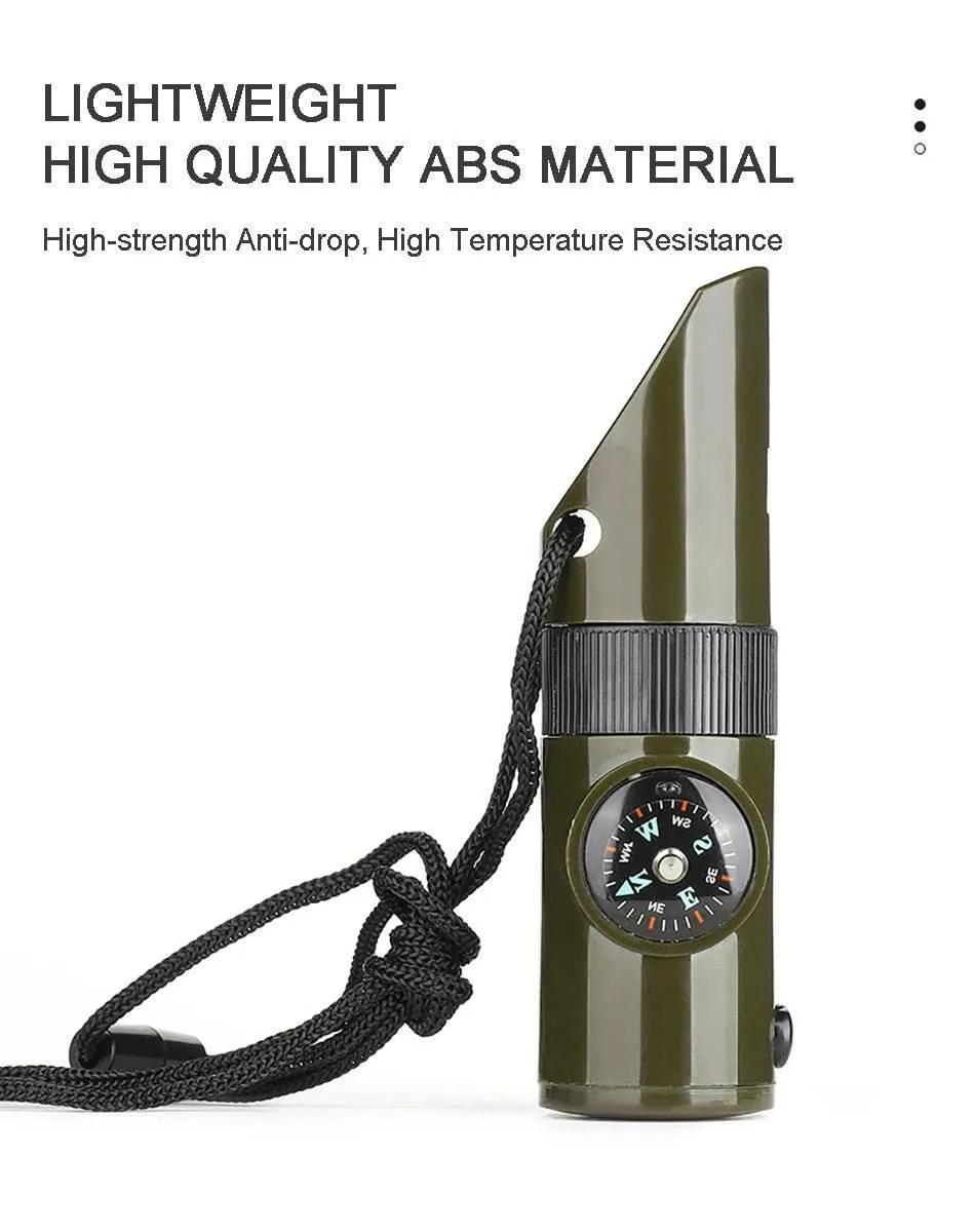 7-in-1 Survival Tool - Portable Camping Multi-Use Equipment