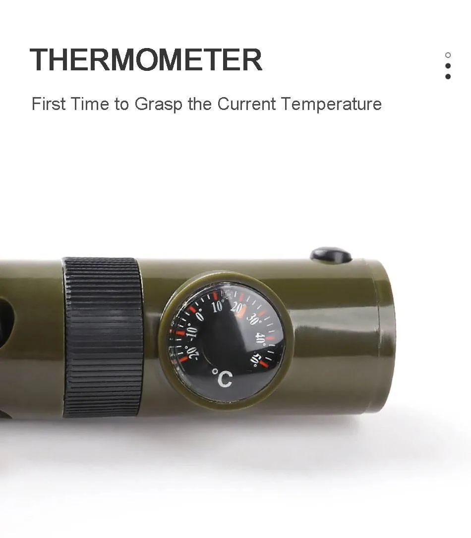 7-in-1 Survival Tool - Portable Camping Multi-Use Equipment