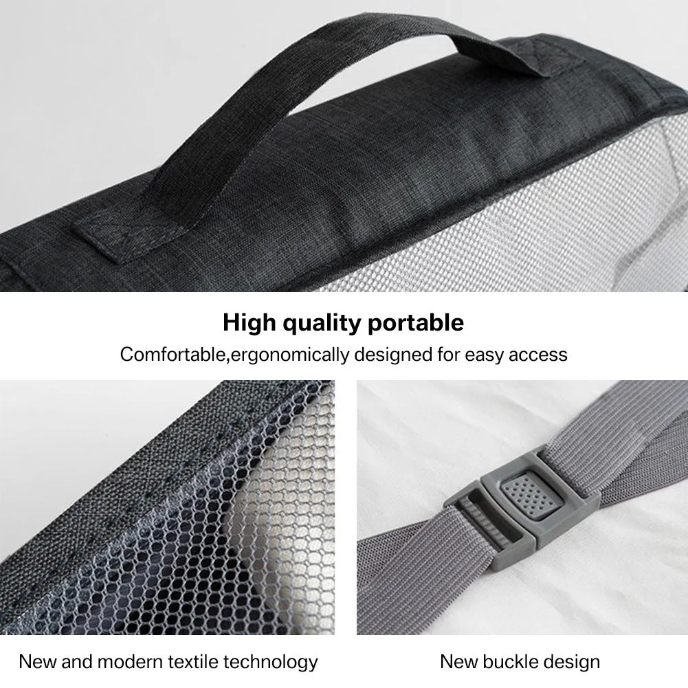 7-Piece Travel Compression Packing Cubes