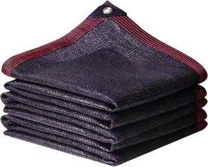 70% Black Shade Cloth for Garden, 10x12FT Resistant Garden Sun Shade Net, Durable Mesh Shade Tarp with Reinforced Grommets for Greenhouse, Plant, Chicken Coop, Pergola,Canopy (10ft*12ft)