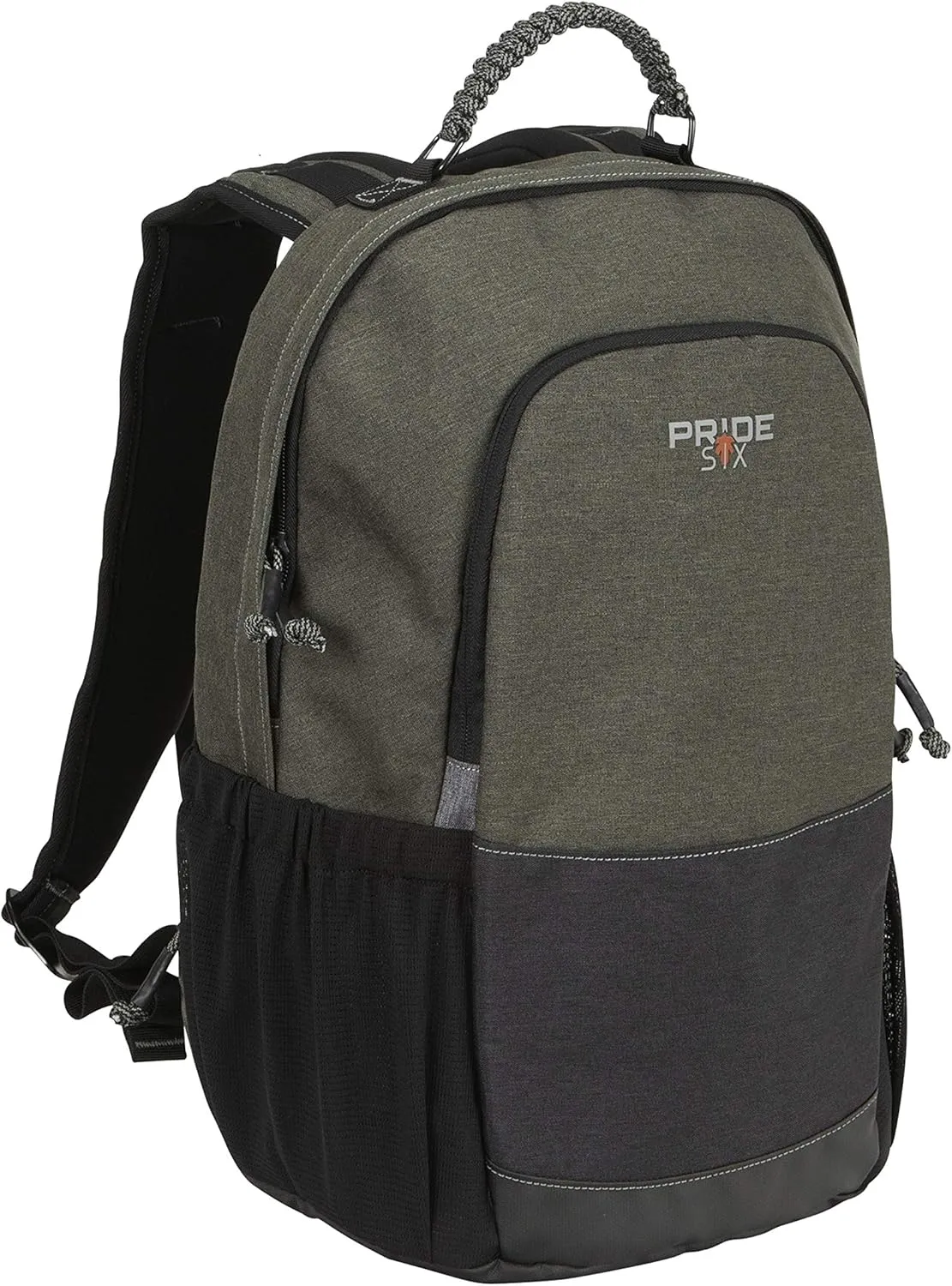 Allen Company Pride6 Camp Pack with Laptop and Pocket, Multiple External and Internal Pockets, No Rub Neck Panels, 17 Inch/1607 Cubic inches / 26 L, Green