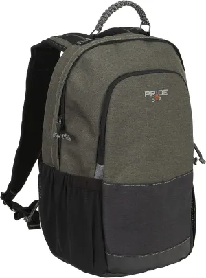Allen Company Pride6 Camp Pack with Laptop and Pocket, Multiple External and Internal Pockets, No Rub Neck Panels, 17 Inch/1607 Cubic inches / 26 L, Green