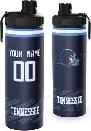 ANTKING Tennessee Tumbler Travel Mug Coffee Cup Custom Name Number for Men Gifts Women Youth