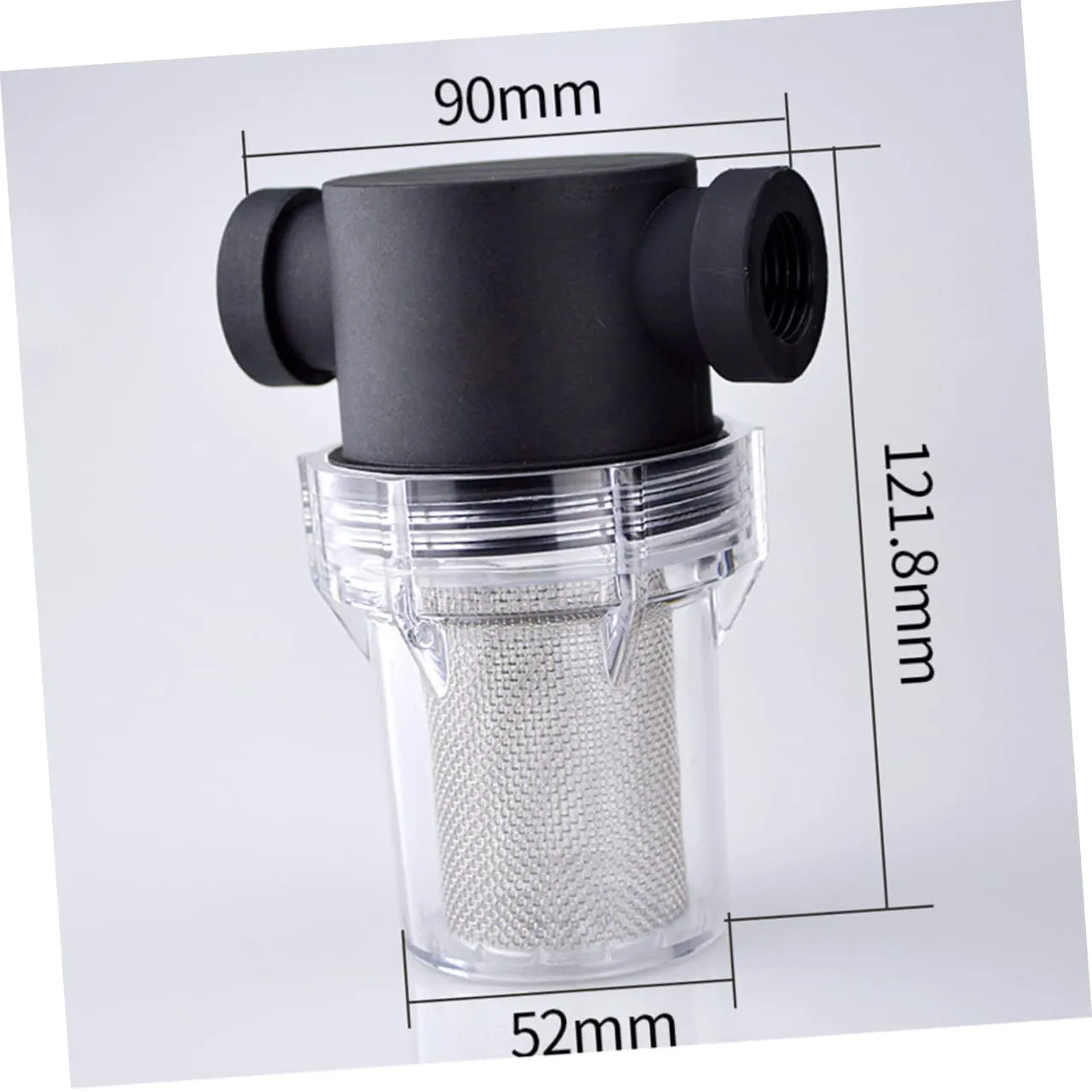 ARTIBETTER Water Purifier Filter Pre-Filter Cup 6 Interfaces 20 Mesh Screen Household