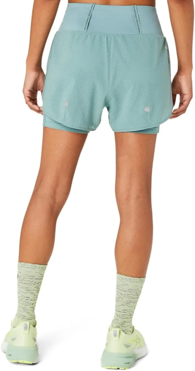 ASICS Women's Road 2-N-1 3.5IN Short Running Apparel
