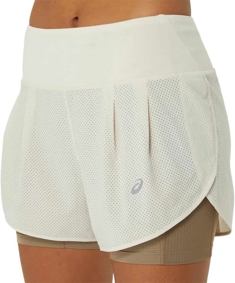 ASICS Women's Road 2-N-1 3.5IN Short Running Apparel