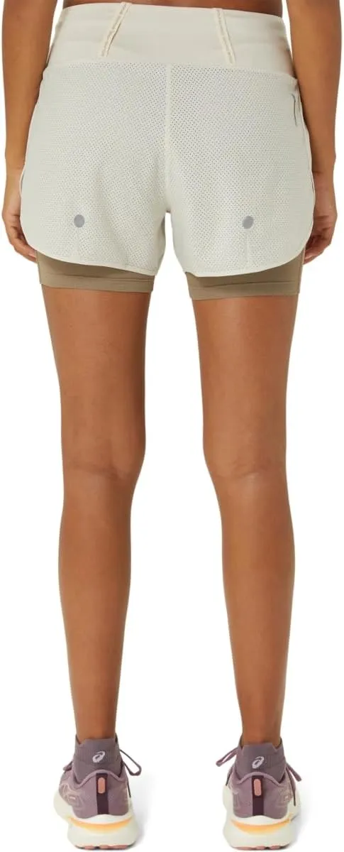 ASICS Women's Road 2-N-1 3.5IN Short Running Apparel