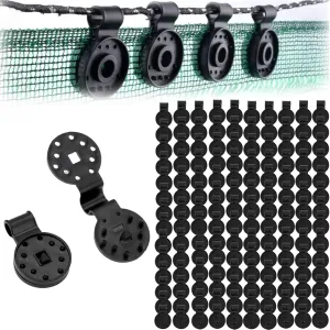 Awning Fabric Heavy Duty Locking Clip, 30/50/100/150/200PCS Shade Cloth Heavy Duty Lock Grip, Reusable Windproof Tarp Clips Heavy Duty for Garden Netting, Anti Bird Netting, Sun Shade Net (150PCS)