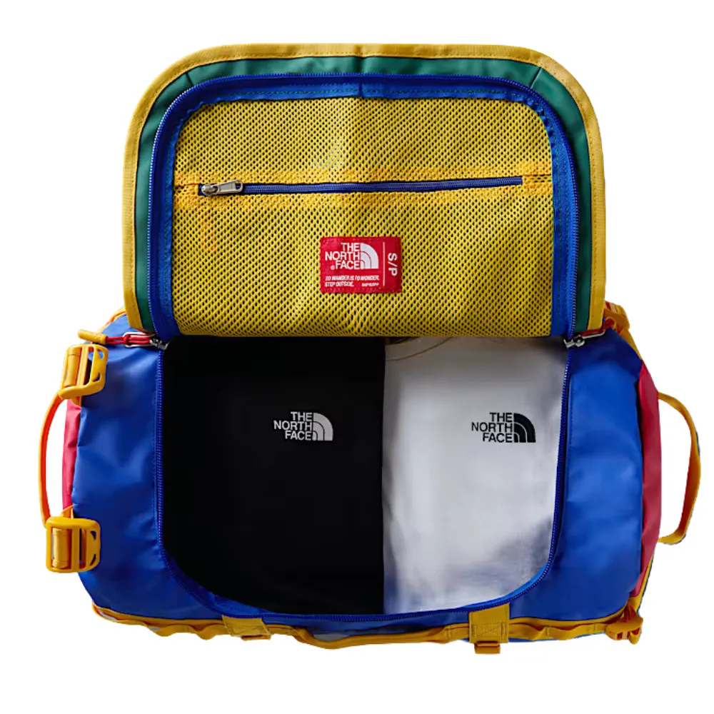 Base Camp S Duffel Bag TNF Blue/TNF Red/Summit Gold