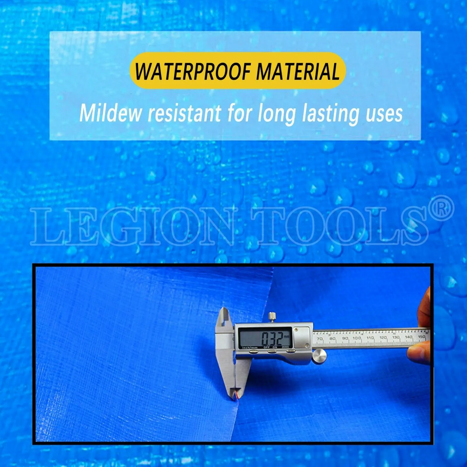 Blue Tarpaulin 8 sizes