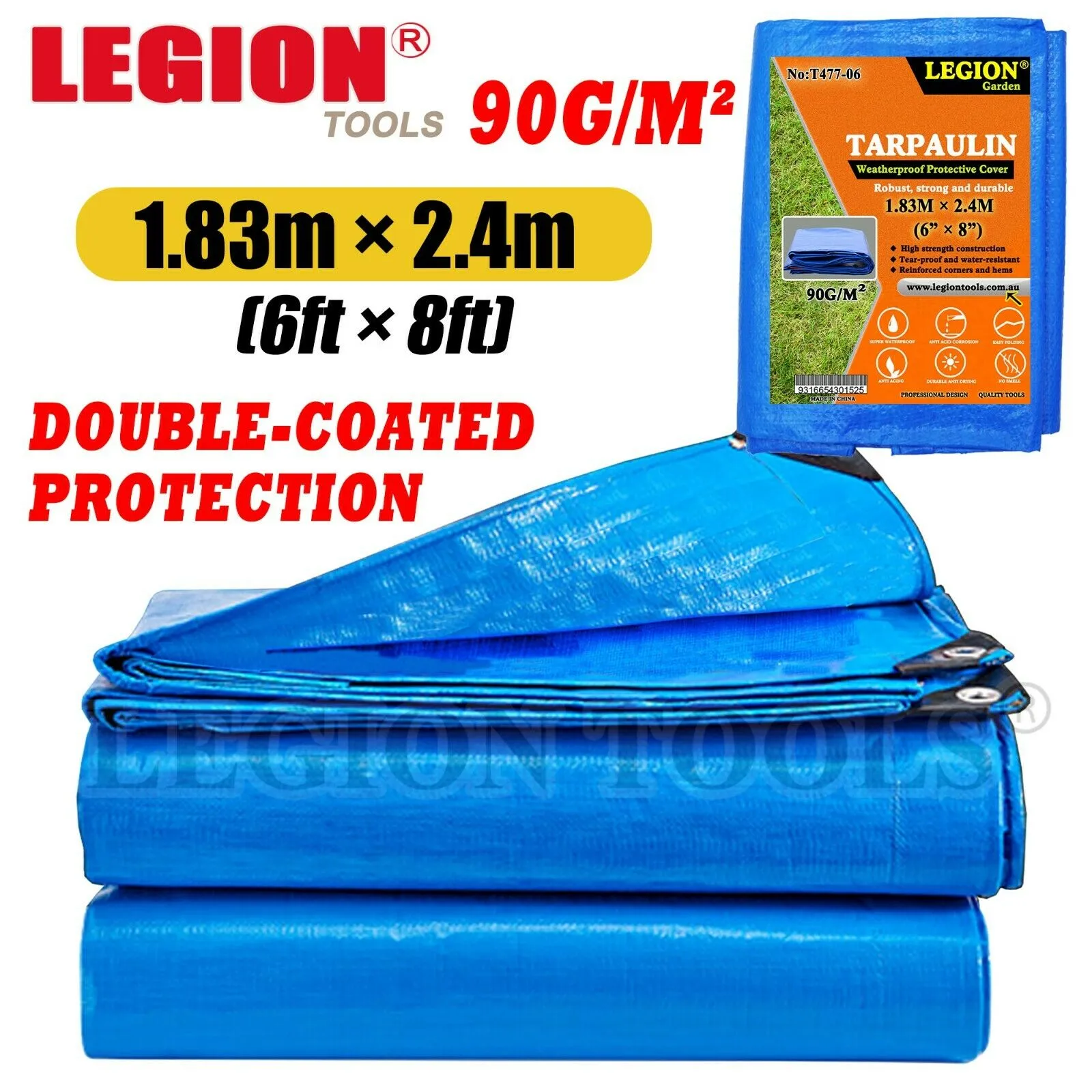 Blue Tarpaulin 8 sizes