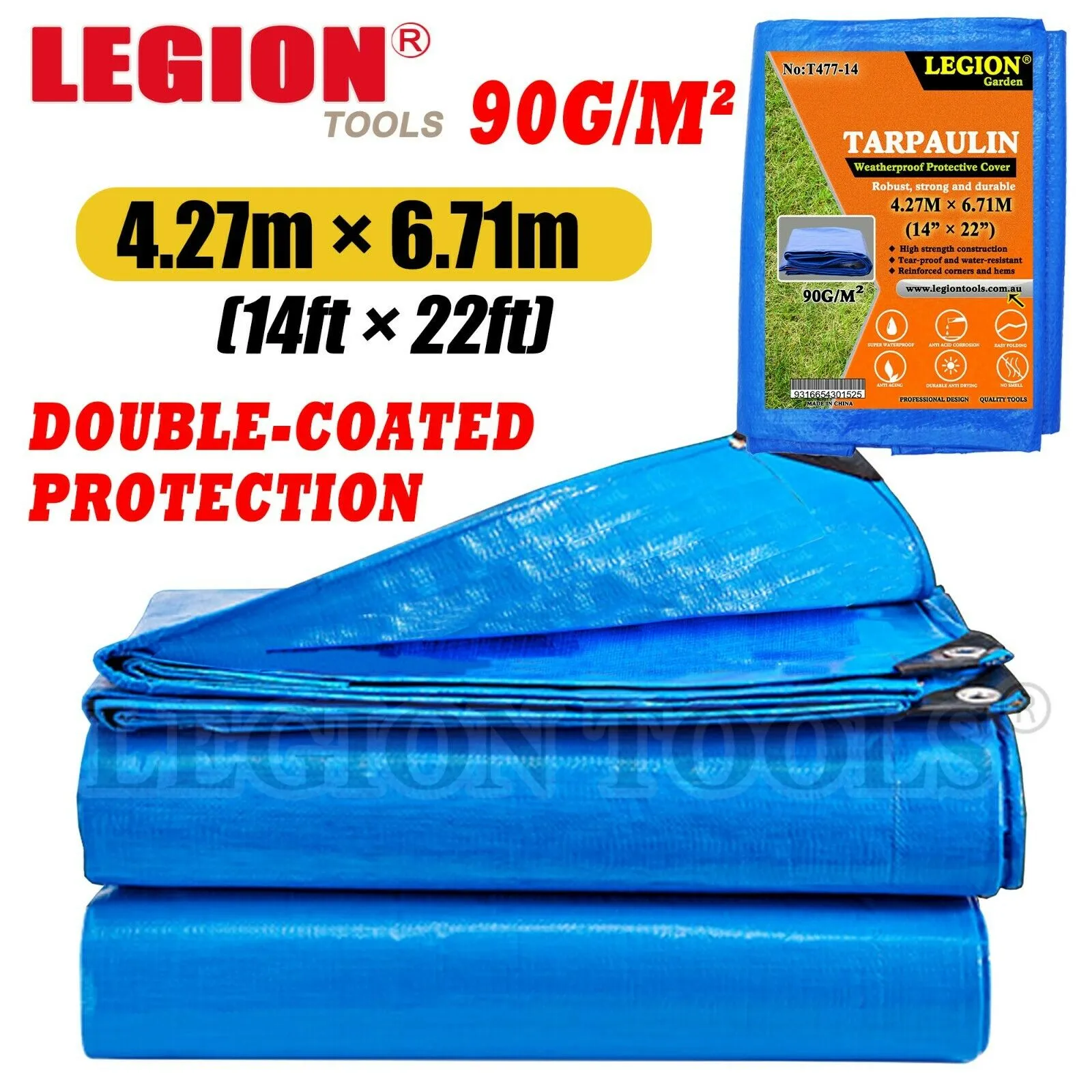 Blue Tarpaulin 8 sizes
