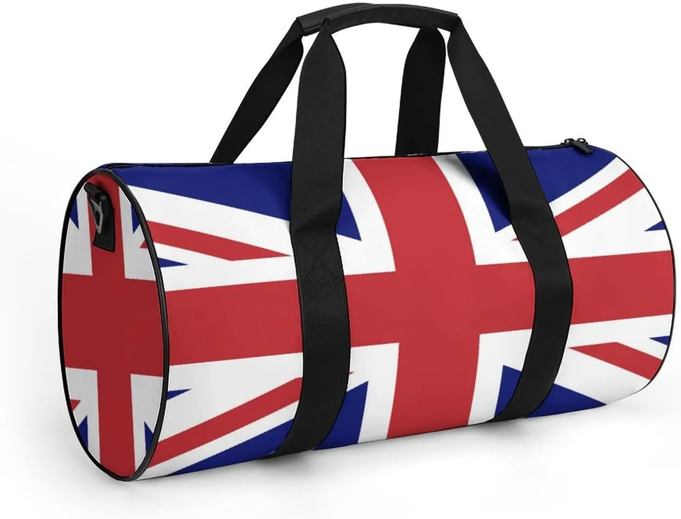 British Flag Large Duffel Bag Dry Wet Separation for Men Women Sports Travel Tote