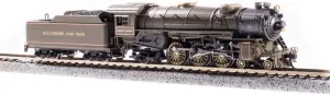 Broadway Limited 6225 Heavy Pacific 4-6-2, B&O #5314,"President Lincoln, Paragon3 Sound/DC/DCC, N Scale