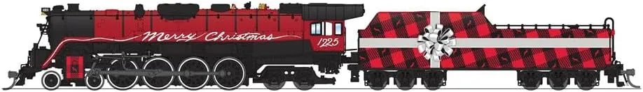Broadway Limited 7410 Reading T1 4-8-4, Christmas Paint Scheme, w/Christmas Sounds, Paragon4 Sound/DC/DCC, Smoke, N Scale