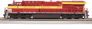 Broadway Limited 8534 GE ES44AC, CN #3069, Wisconsin Central Heritage Paint, Paragon4 Sound/DC/DCC, HO (NP) Scale