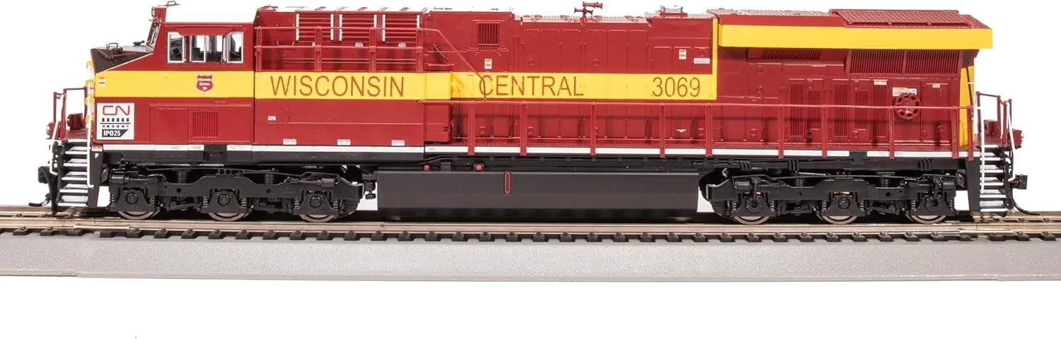 Broadway Limited 8534 GE ES44AC, CN #3069, Wisconsin Central Heritage Paint, Paragon4 Sound/DC/DCC, HO (NP) Scale