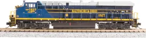 Broadway Limited 8619 GE ES44AC, CSX 1827, B&O Heritage Paint, Paragon4 Sound/DC/DCC, N Scale